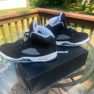 Jordan Oreo 5s, very very good condition, almost like new, 9/10 black-white-gray